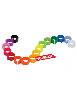Pattintós jelölőgyűrű madarak számára 18mm