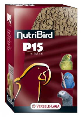 NutriBird P15 Original 1kg granulátumos eleség papagájoknak