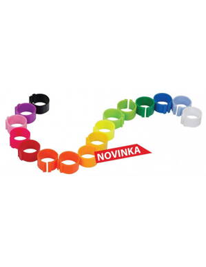 Pattintós jelölőgyűrű madarak számára 18mm