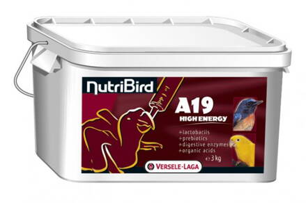 Versele Laga NutriBird A19 Magas Energiatartalmú Nevelőtáp 3kg