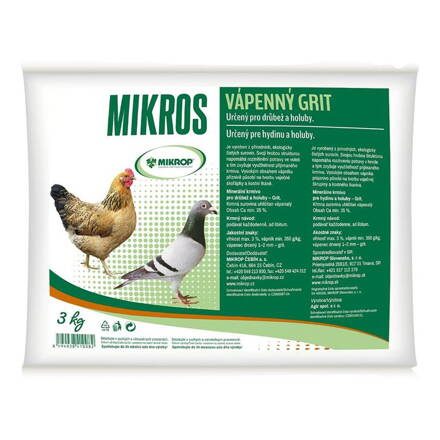 MIKROS Mész por 3 kg