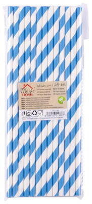 Slamka MagicHome Paper ECO, 6x197 mm, modrá, bal. 25 ks