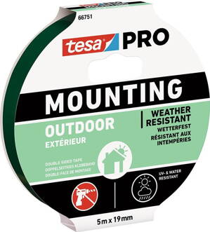 Páska tesa® Mounting PRO Outdoor, montážna, obojstranná, 19 mm, L-5 m