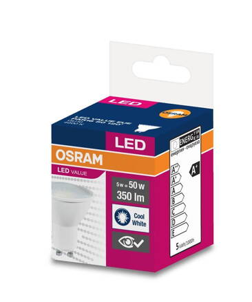 Ziarovka OSRAM® LED Value PAR16 50 120° 5W/4000K GU10