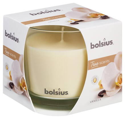 Sviecka bolsius Jar True Scents 95/95 mm, vanilka