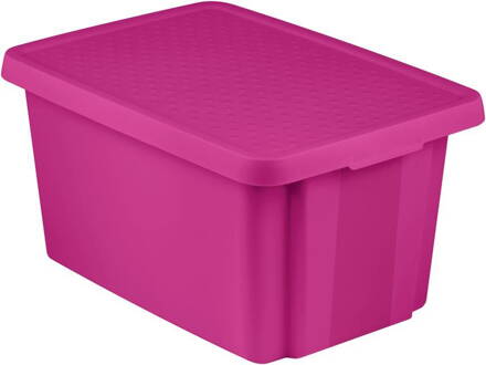 Box Curver® ESSENTIALS 45L+LID, ružový