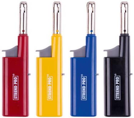 Zapalovac Strend Pro, MINI, 4 farby, sellbox 20 ks