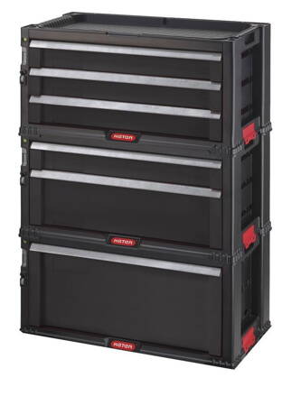 Box Keter® 17201228, TOOL CHEST SET, 6 zásuviek, 56x75x29 cm, na náradie