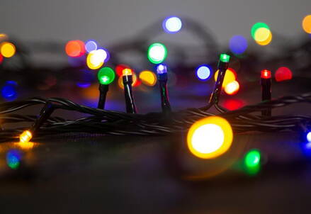Reťaz MagicHome Vianoce Multi-Connect Star line, 120 LED multicolor, jednoduché svietenie, 230 V, 50