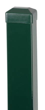 Stlpik EUROSTANDARD 1600/60x40/1,25 mm, zelený, RAL6005, Zn+PVC, čiapočka