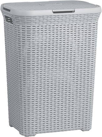 Kôš Curver® STYLE 60L, sivý, 44x61x34 cm, na bielizeň, prádlo