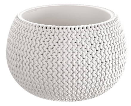 Kvetinac SPLOFY Bowl 290x195 mm, biely