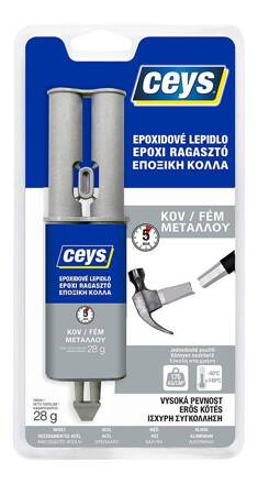 Lepidlo Ceys EPOXCEYS na kov, striekačka, 28 g
