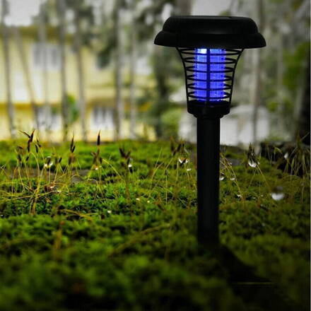 Lampa Strend Pro MOKI 57, proti hmyzu, solárna, UV LED, 13x42 cm, AA