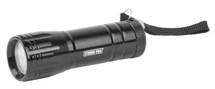 Svietidlo Flashlight COB 100 lm, Alu, 3xAAA