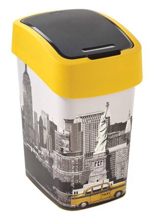 Kôš Curver® FLIP BIN 25L, NYC, na odpad