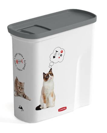 Nadoba Curver® PETLIFE 2L, na krmivo pre mačičku