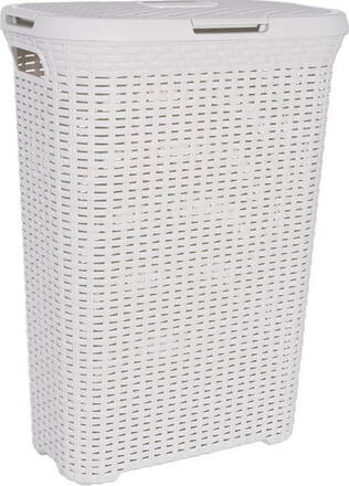 Kôš Curver® STYLE 60L, krémový, 44x61x34 cm, na bielizeň, prádlo