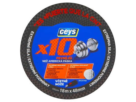 Páska Ceys Profesionálna, x10, 18m x 48 mm