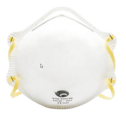 Respirator Safetyco B702 FFP2 NR, EN 149+A1, bal. 20 ks