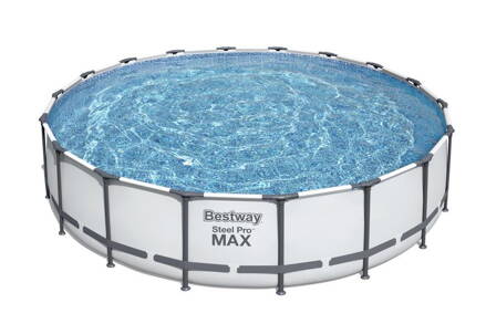 Bazén Bestway® Steel Pro MAX, 56462, filter, pumpa, rebrík, plachta, 5,49x1,22 m